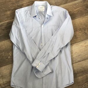 Charles Tyrwhitt Light Blue Patterned Dress Shirt